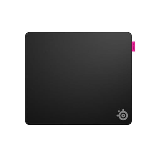 SteelSeries QcK L Performance Speed Gaming Mousepad — Extra Density for a Smooth Glide — Low-Profile Edge Stitching — Non-Slip Neoprene Rubber Base — 16.54 x 19.29 inch — FPS, MOBAs, RTS, MMO - Mousepad / Desk Mat
