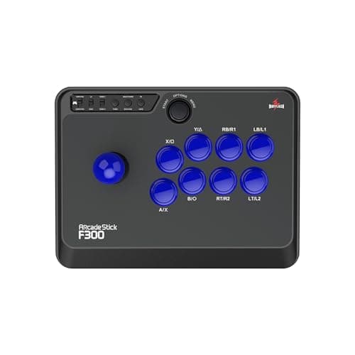 MAYFLASH F300 Arcade Fight Stick Joystick for Switch/Switch 2, PS4, PS3, Xbox Series S/X, Xbox One, Xbox 360, macOS, Windows, Steam Deck and more - Controller
