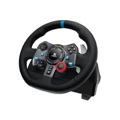 Hiworld Logitech Driving Force G29 Racing Wheel for PlayStation 4 and PlayStation 3 (Renewed) - Sim Racing