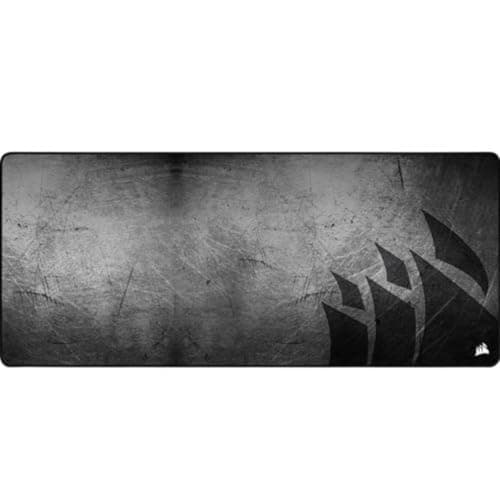 Corsair MM350 PRO Extended XL Premium Spill-Proof Cloth Gaming Mouse Pad – 36.6” Width x 15.7” Height Surface – Black/Gray - Mousepad / Desk Mat