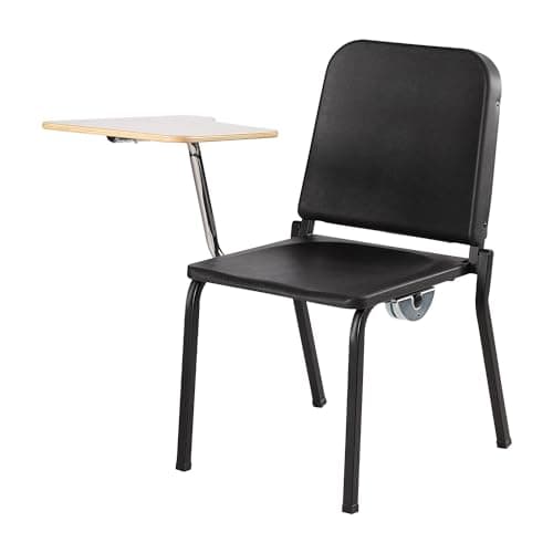 National Public Seating NPS 8200 Series Right-Handed Music Chair Tablet Arm, White (TA82R) - Gaming Chair