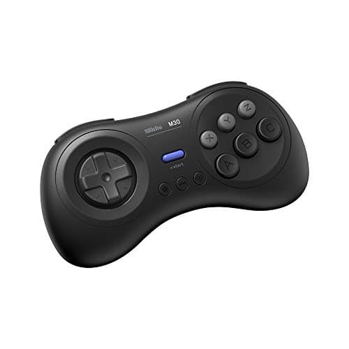 8Bitdo M30 Bluetooth Controller for Switch, Windows and Android, 6-Button Layout for SEGA’s Classic Games (Black) - Controller