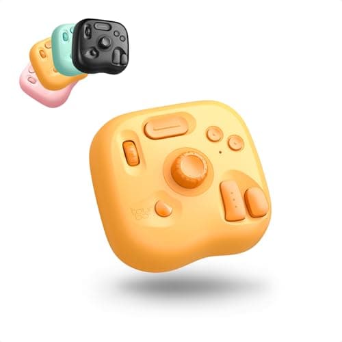 TOUR BOX TourBox Lite Bluetooth Oasis Series - Compact Editing Keyboard, Macro Controller with Custom Software for Digital Artist, Photographer, Editor, and Content Creator, Color Your Efficiency(Sunny Yellow) - Stream Deck