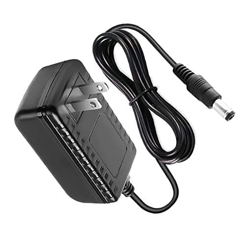 BCWJ NETS Replacement 12V AC DC Power Cord Charger for X Rocker Pro Series H3 51259 Video Gaming Chair 51231 51396, X Pedestal 51274 51277 51056, Ace Bayou V Rocker Audio Gaming Chair Adapter Supply Cable Cord - Gaming Chair