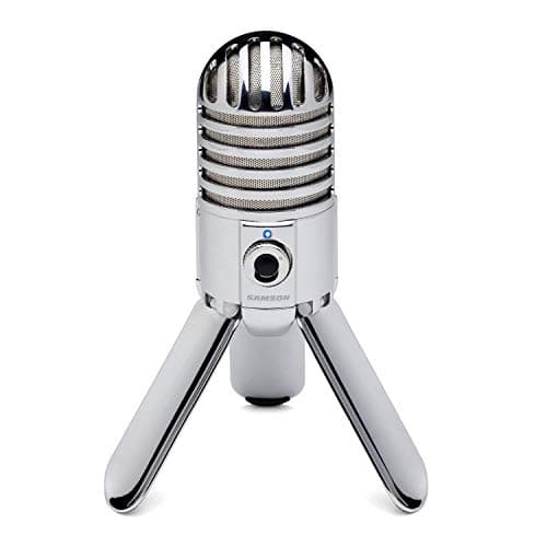 Samson Meteor Mic USB Condenser Podcasting Podcast Recording Desktop Microphone - Microphone
