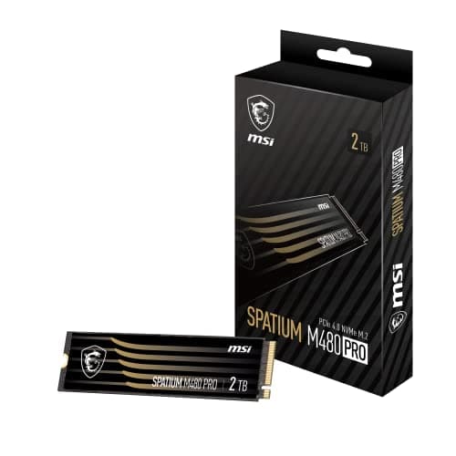 MSI SPATIUM M480 PRO PLAY 2 TB - Storage