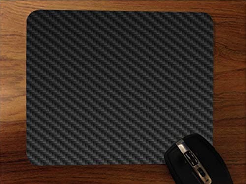 Moonlight4225 Mouse Pad, Desktop Office Mousepad, Firm Grip Gaming (Black Carbon Fiber) - Desk