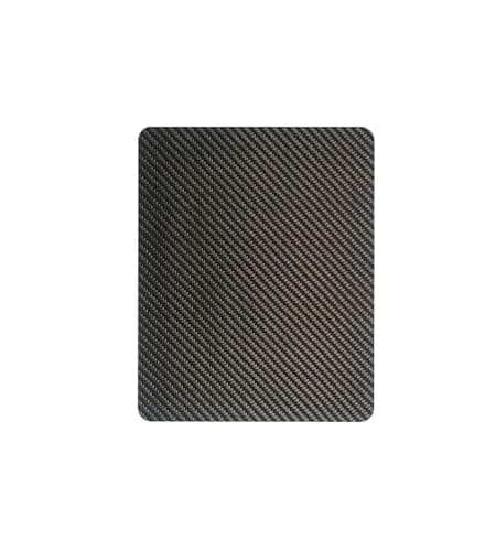 Banjiang Multipurpose Carbon Fiber Mouse Pad - Hard, Thin, and Lightweight for Office, Gaming, and Daily Computer Use on Desk or Lap (3k Twill, Small) - Desk