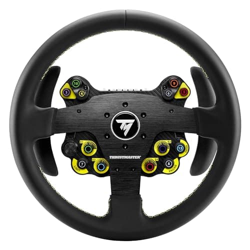 Thrustmaster Evo Racing 32R Leather (compatible w/ PS5, PS5 Pro, PS4, XBOX Series X/S, One, PC) - Sim Racing
