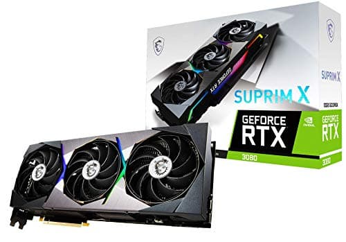 MSI SUPRIM SE GeForce RTX 3080 10GB LHR - Video Card