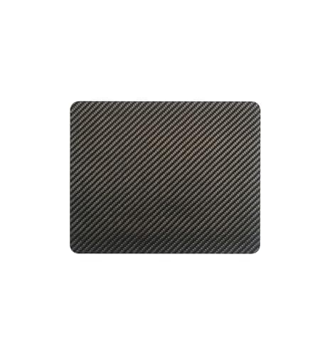 Banjiang Multipurpose Carbon Fiber Mouse Pad - Hard, Thin, and Lightweight for Office, Gaming, and Daily Computer Use on Desk or Lap (3k Twill, Medium) - Desk