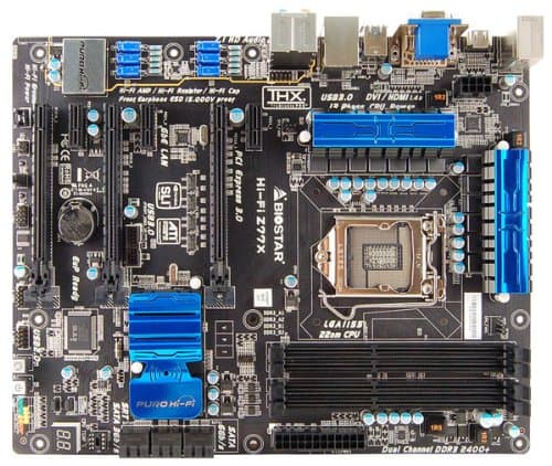 Biostar Hi-Fi Z77X 5.x - Motherboard