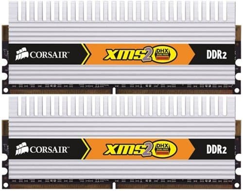 Corsair XMS2 DHX 4 GB (2x2GB DDR2-800) - Memory (RAM)