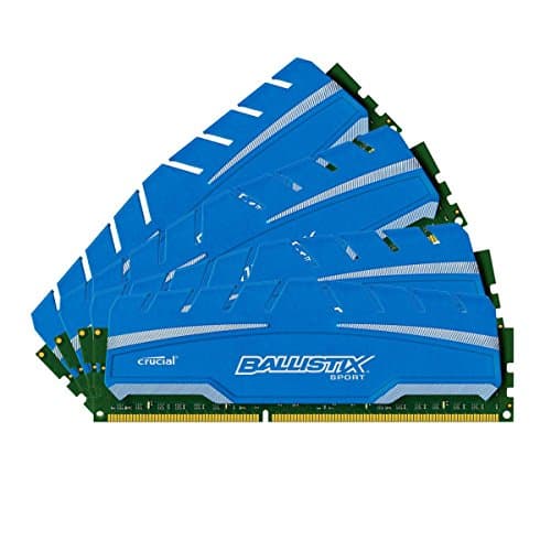Crucial Ballistix Sport XT 16 GB (2x8GB DDR3-1600) - Memory (RAM)