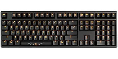 Ducky DK9008 Shine 3 Orange LED Backlit (Red Cherry MX) - Keyboard