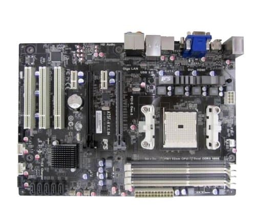ECS A75F-A - Motherboard