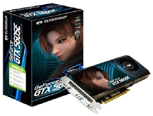 ECS NGTX560SE-1GPLI-F GeForce GTX 560 SE - Video Card