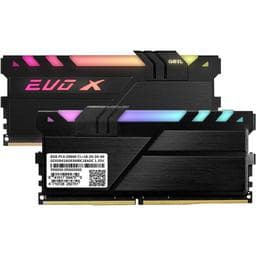 GeIL GeIL EVO X II 16GB (2 x 8GB) 288-Pin DDR4 SDRAM DDR4 3600 (PC4 28800) Desktop Memory Model GEXSB416GB3600C18ADC 16 GB (2x8GB DDR4-3600) - Memory (RAM)