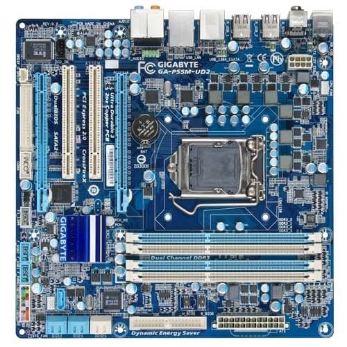 Gigabyte GA-P55M-UD2 - Motherboard