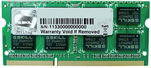 G.Skill F3-1600C11S-8GSL 8 GB (1x8GB DDR3-1600) - Memory (RAM)