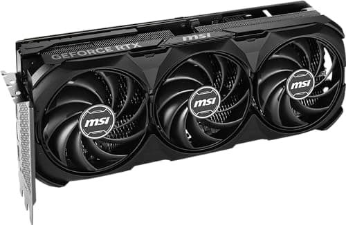 MSI RTX 4070 Ti SUPER 16G VENTUS 3X BLACK OC GeForce RTX 4070 Ti SUPER - Video Card