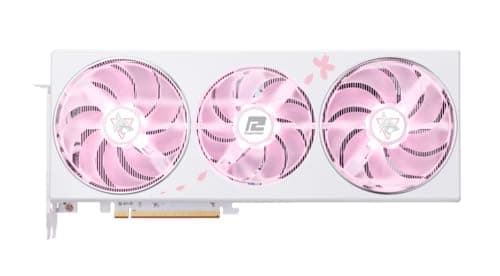 PowerColor Hellhound Sakura OC Limited Radeon RX 7800 XT - Video Card