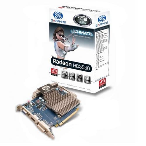 Sapphire 100294UL Radeon HD 5550 - Video Card