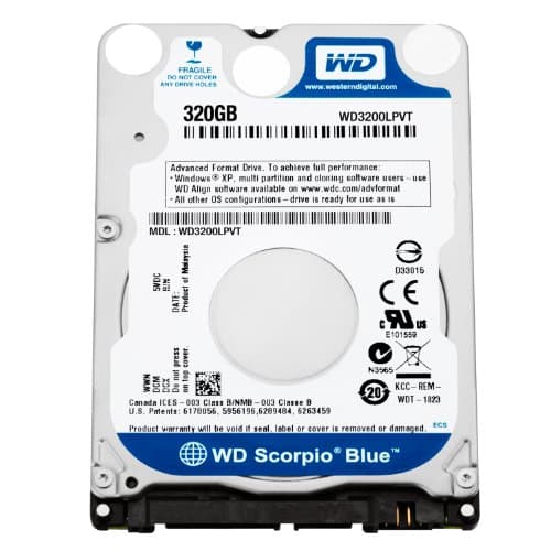 Western Digital Scorpio Blue 400 GB - Storage